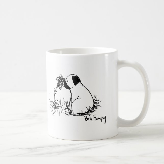 Caneca De Café Luz do sol e flores (Direita)