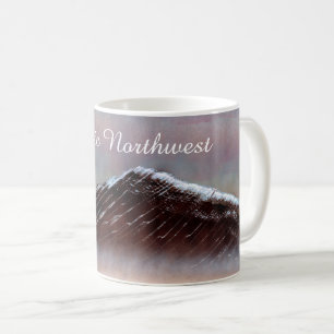 Caneca De Café Luz Solar Sutil do Pacífico Noroeste