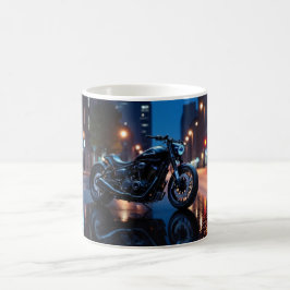 Caneca De Café Luzes da Cidade Moto