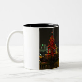 Caneca De Café Luzes da plaza de Kansas City