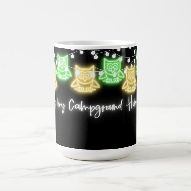 Caneca de Café Luzes de Camping (Centro)