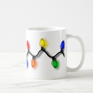 Caneca De Café Luzes de Natal