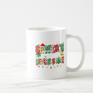 Caneca De Café Luzes de Natal da Equipe do Escritório Favorito do