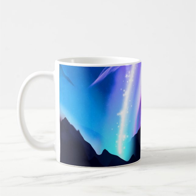 Caneca De Café Luzes do Norte (Esquerda)