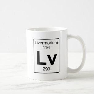 Caneca De Café Lv - Livermorium