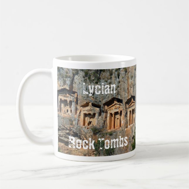 Caneca De Café Lycian Rock Tomb Mug (Esquerda)