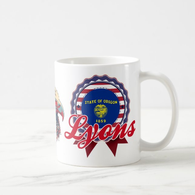 Caneca De Café Lyons, OU (Direita)