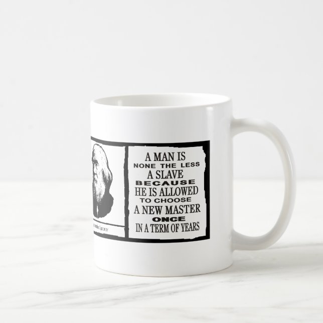 Caneca De Café Lysander Spooner (Direita)
