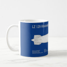 Caneca De Café LZ 129 Hindenburg - Planos de projeto de aeróstato