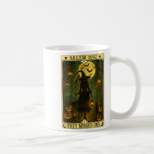Caneca De Café M 1692 Bruxa De Halloween Perderam Um Cartão Tarot