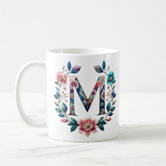 Caneca De Café M Café Mug - Design floral para doação