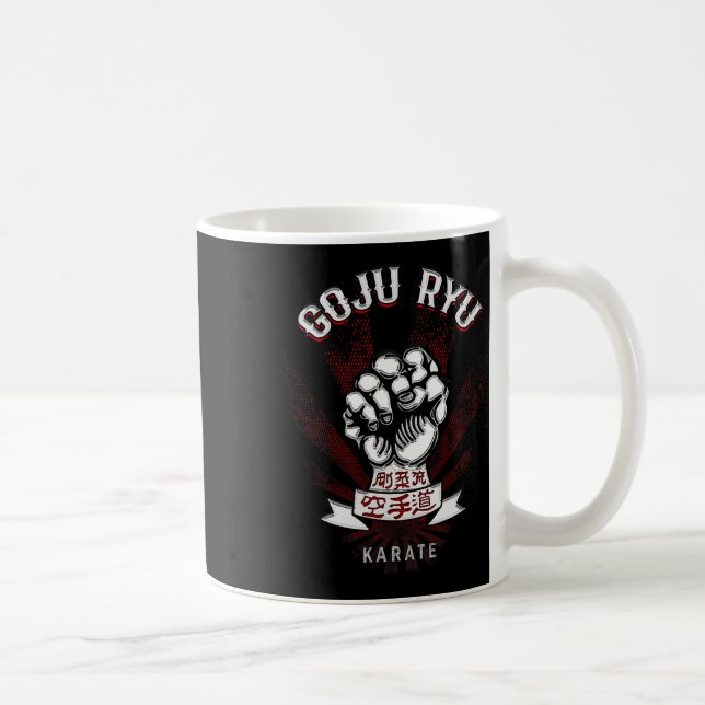 Caneca De Café M. Dam Goju Ryu Karate - Uni-adultos (Direita)