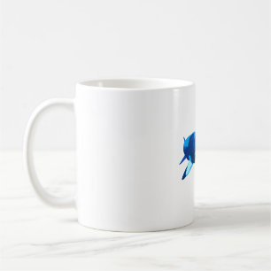 Caneca De Café M é para a baleia minke