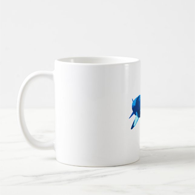 Caneca De Café M é para a baleia minke (Esquerda)