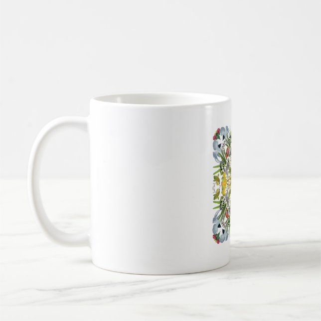 Caneca De Café M é para Madagascar (Esquerda)