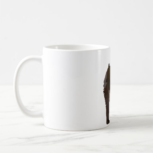 Caneca De Café M é para Mandrill (Esquerda)