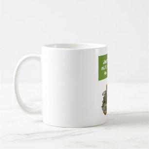 Caneca De Café M é para Mata Mata Turtle