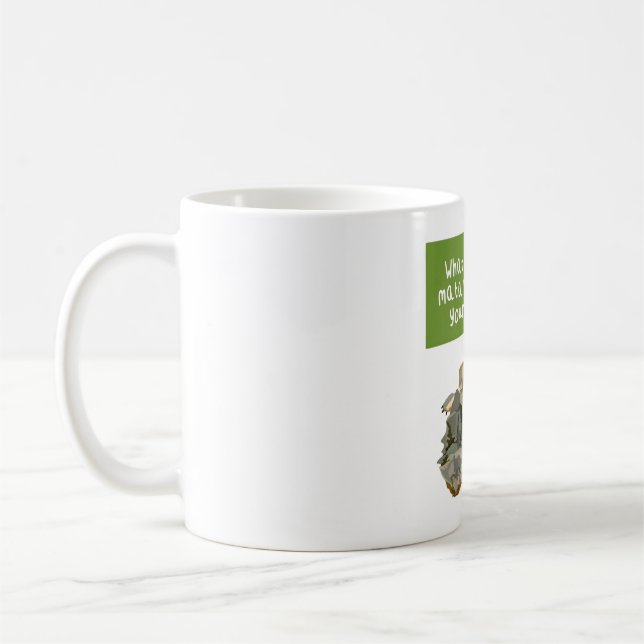 Caneca De Café M é para Mata Mata Turtle (Esquerda)
