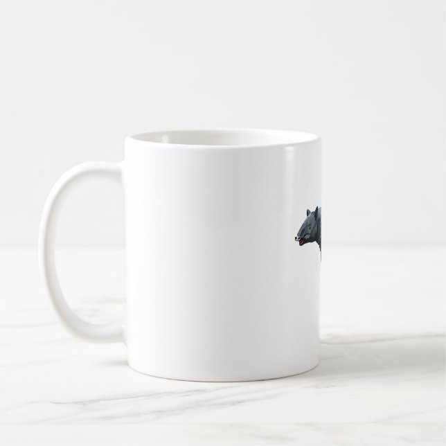 Caneca De Café M é para o malaio Tapir (Esquerda)