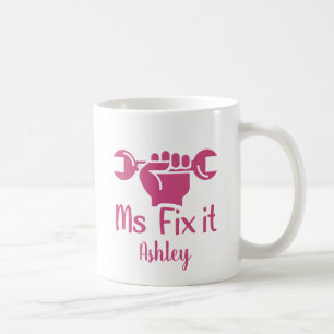 Caneca De Café M. Fix It Wrench Hand Coffee Mug