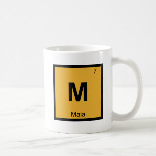 Caneca De Café M - Maia Pleiades Química Mesa Periódica