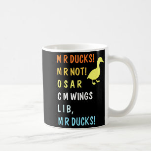 Caneca De Café M R Ducks M R Não O S M R C M Asas Engraçadas Cita