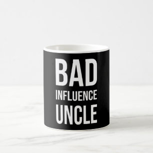 Caneca De Café Má Influência Tio