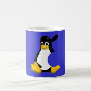 CANECA DE CAFÉ MAC DE APPLE LINUX TUX DA PERA