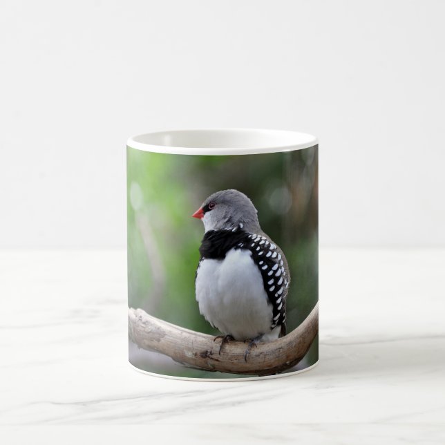 Caneca De Café Maçã branca e preta (Centro)