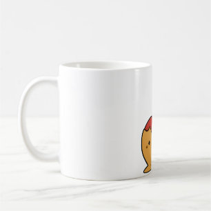Caneca De Café Maçã Caramelo Vermelha Kawaii