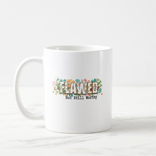 Caneca De Café Maçã Cristã Fracassada Mas Ainda Valente (Esquerda)