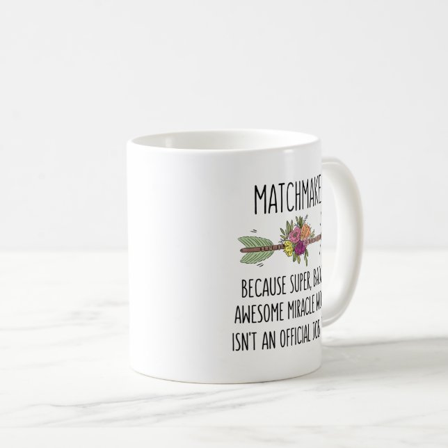 Caneca De Café Maçã de Café com Dúvida Ideia (Frente Esquerda)