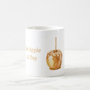 Caneca De Café Maçã de Caramelo