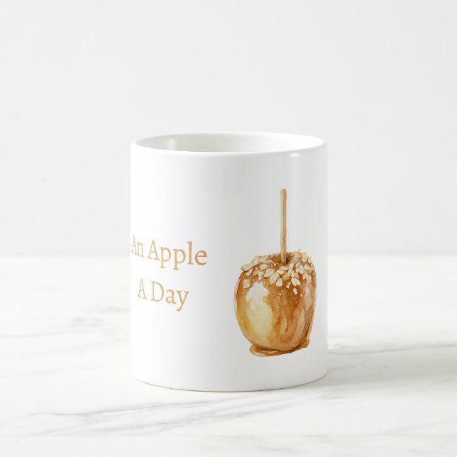 Caneca De Café Maçã de Caramelo (Centro)
