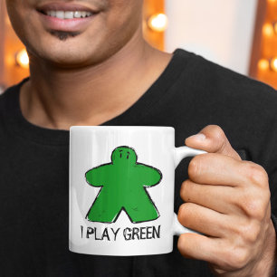 Caneca De Café Maçã de Conselho de Desenho Verde