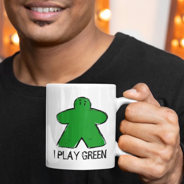 Caneca De Café Maçã de Conselho de Desenho Verde (Criador carregado)