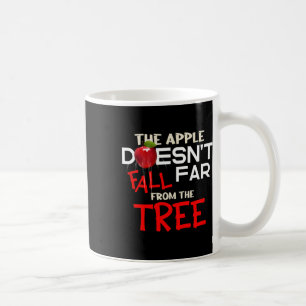 Caneca De Café Maçã não cai longe da trilha da Maçã