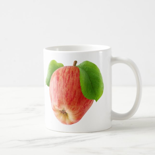 Caneca De Café Maçã vermelha (Direita)