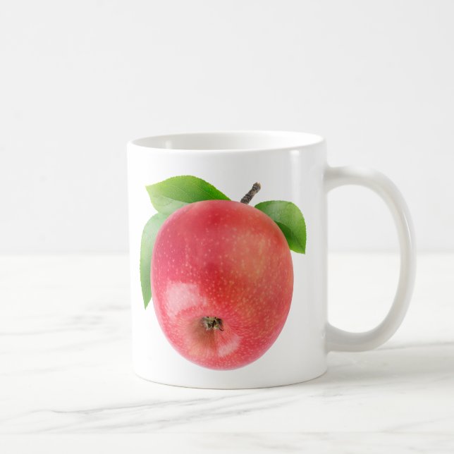 Caneca De Café Maçã vermelha (Direita)
