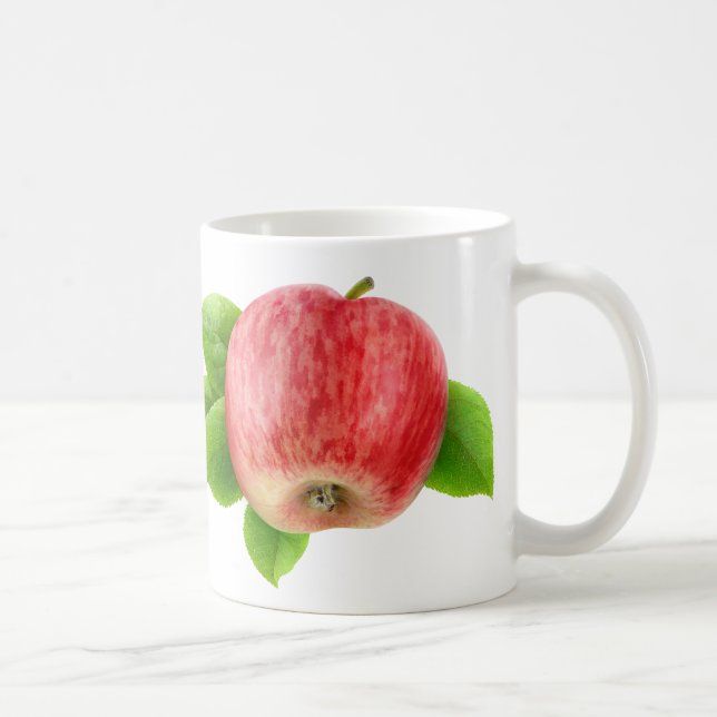 Caneca De Café Maçã vermelha (Direita)