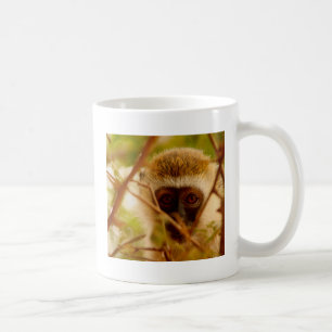 Caneca De Café Macaco atrevido.