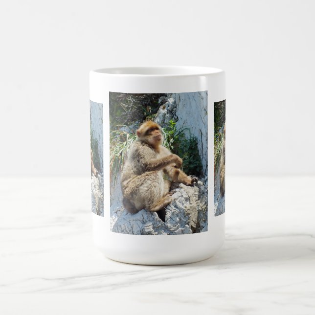 Caneca De Café Macaco-Barbário (Centro)
