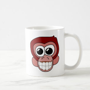 Caneca De Café Macaco Cheio