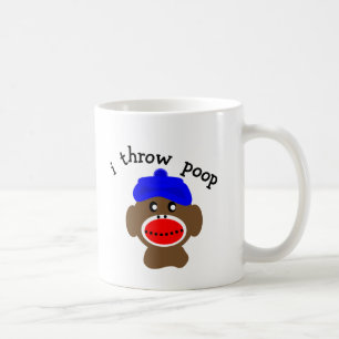 Caneca De Café Macaco da peúga "EU JOGO o TOMBADILHO "