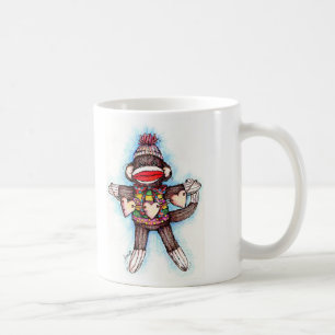 Caneca De Café Macaco da peúga - trabalhos sujos