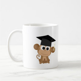 Caneca De Café Macaco Graduado