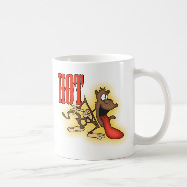 Caneca De Café Macaco HOT (Direita)