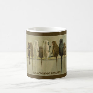 Caneca De Café Macacos - Aniversário Comercial do Grupo Personali