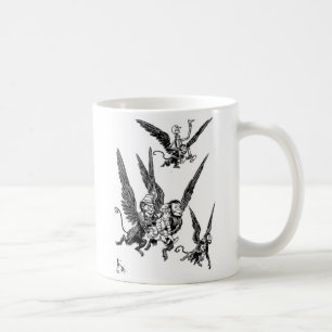 Caneca De Café Macacos do vôo de mágico de Oz