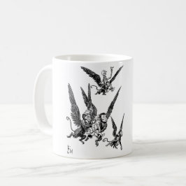 Caneca De Café Macacos Voadores do Mágico de Oz